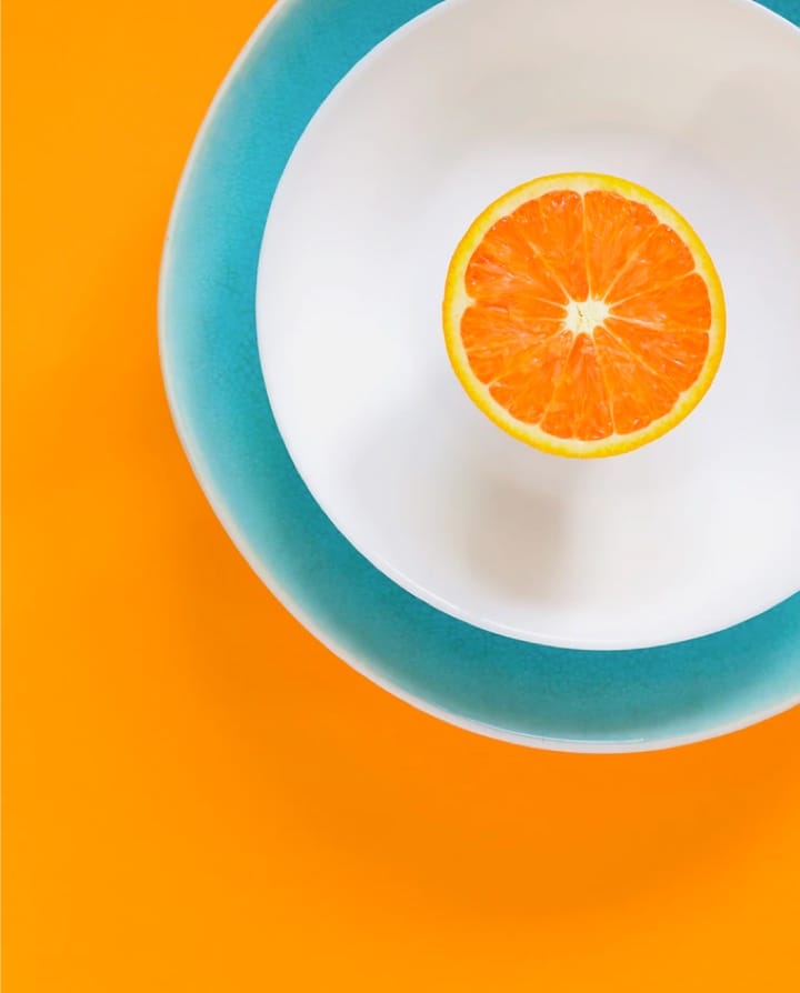 orange slice photograph